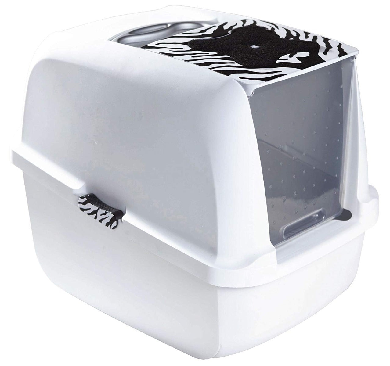 Baño Sanitario Jumbo con Filtro para Gatos