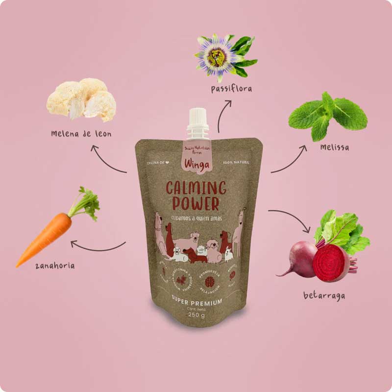 Winga Calming Power para Perros 250 g