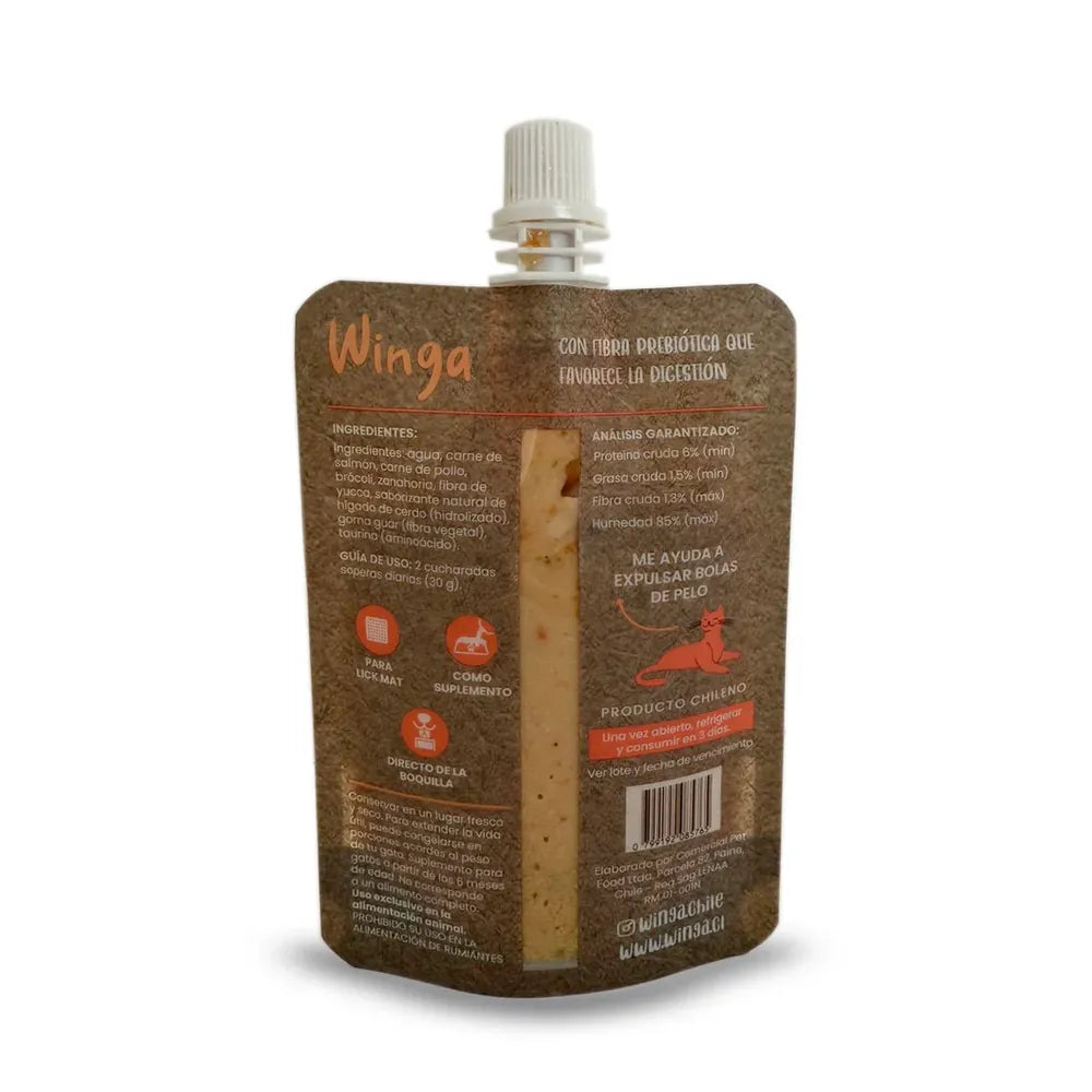 Winga Prebióticos Salmón para Gatos 90 g
