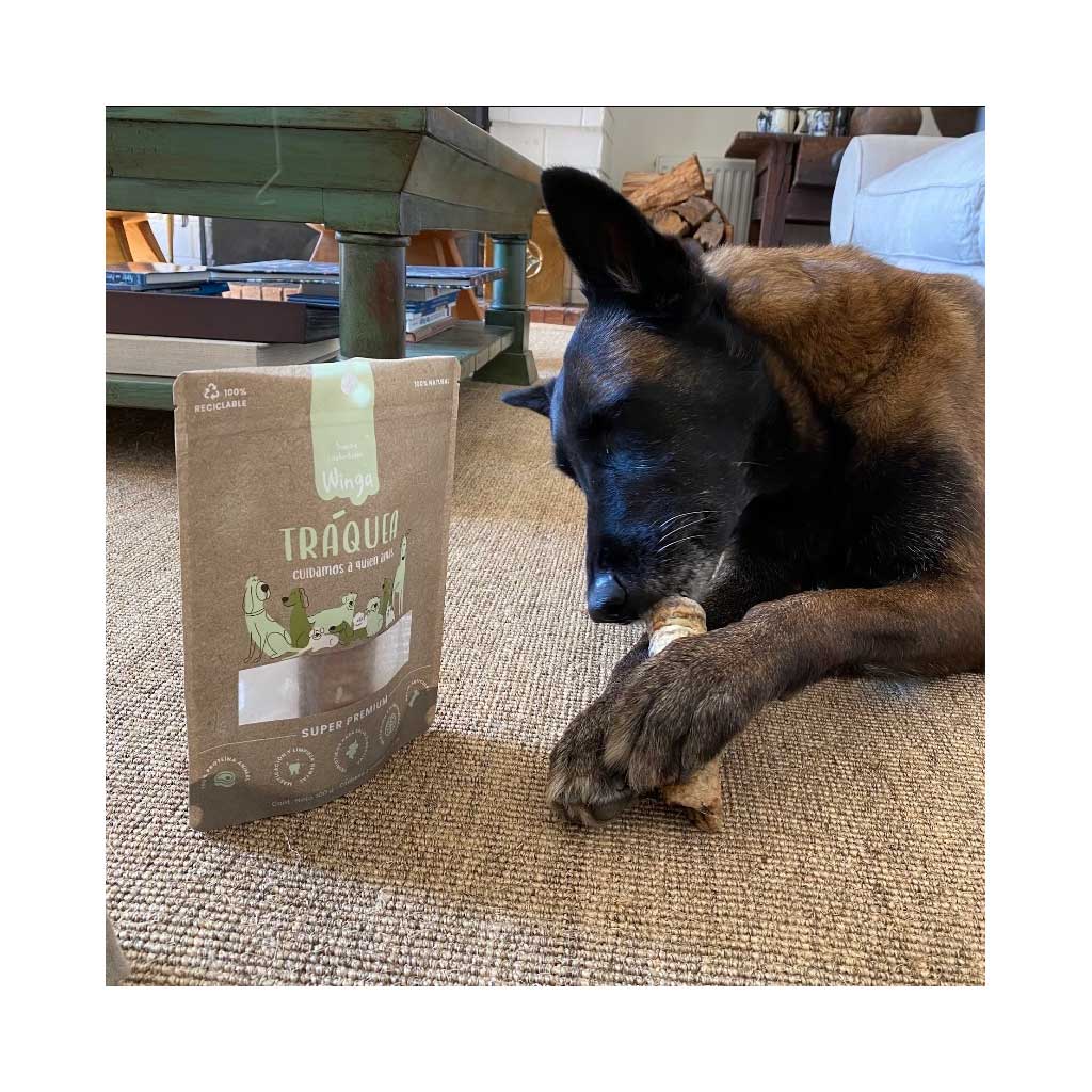 Winga Snack Tráquea para Perros 100 g