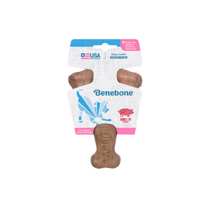 Juguete "Wishbone" Sabor Tocino para Cachorros
