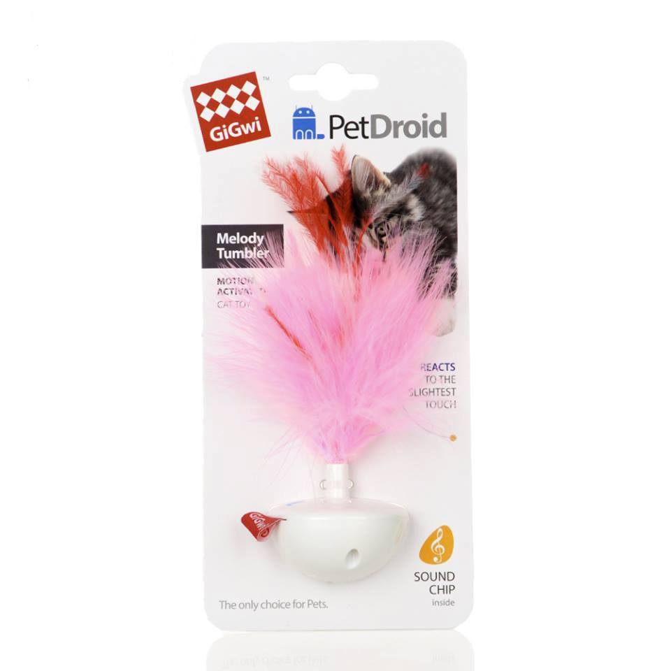 Juguete Interactivo "Wobble Feather" Pet Droid 