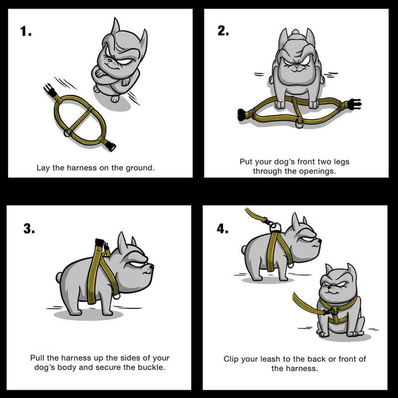 Arnés Woof Concept "Combat" para Perros