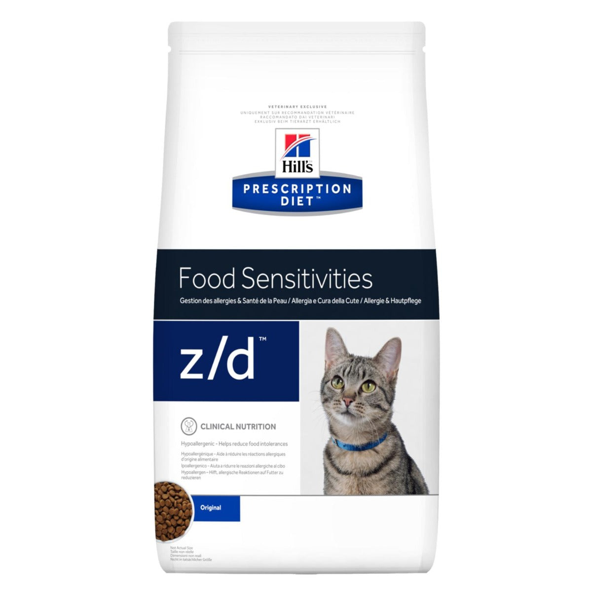 Hill's "Skin/Food Sensitivities" z/d Gatos - 1,81 Kg