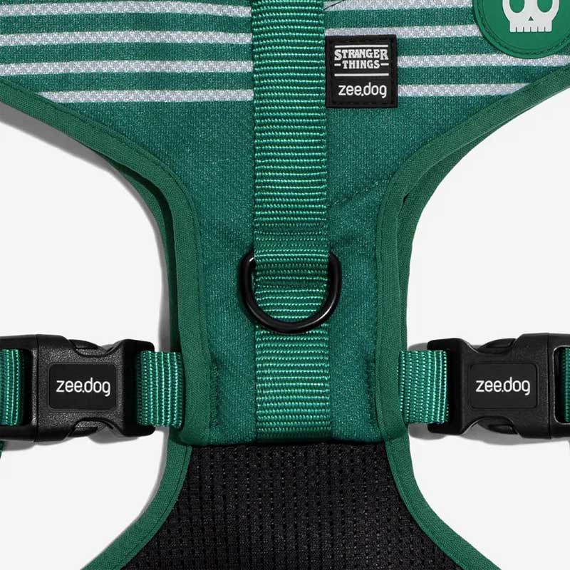 Arnés para Perros Ajustable "Hawkins Stranger Things" Air Mesh Plus Zee.Dog