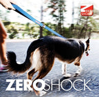 Correa Zero Shock™ 48" Absorción de Impacto EzyDog - Morado