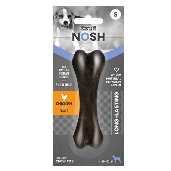 Hueso de Juguete Nosh Sabor Pollo para Cachorros