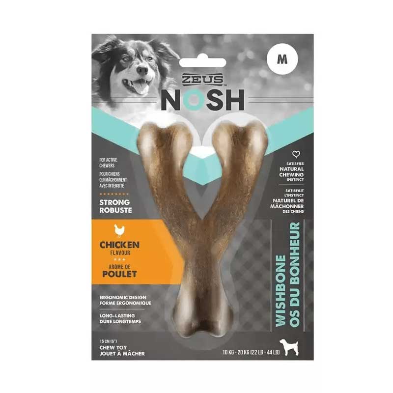 Juguete Masticable Wishbone Nosh Sabor Pollo