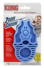 Cepillo Kong Zoom Groom para Perros - celeste