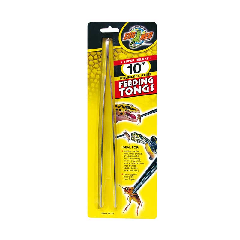 Pinzas de Alimentación Zoo Med para Reptiles