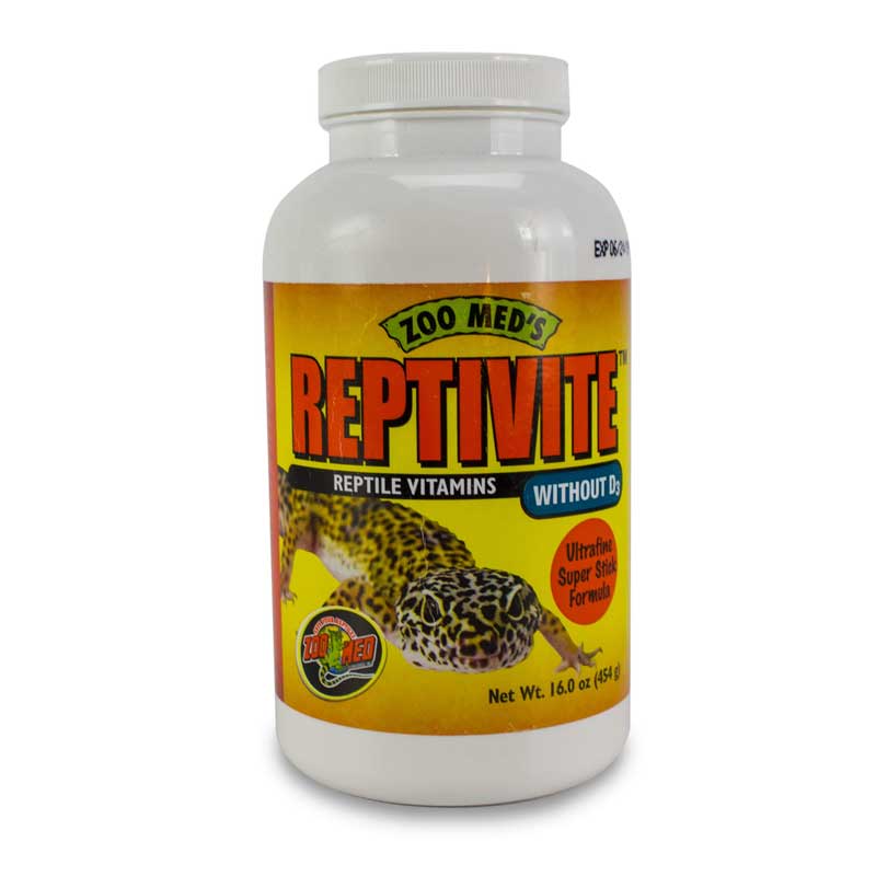Vitaminas Reptivite Zoo Med sin D3 - 454 gr