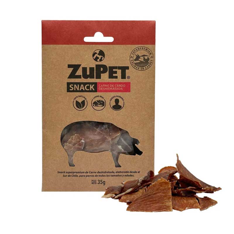 Zupet Snack Deshidratado de Cerdo para Perros 35 gr