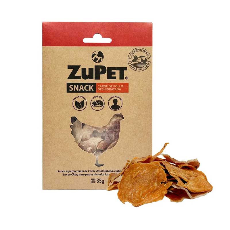 Zupet Snack Deshidratado de Pollo para Perros 35 gr