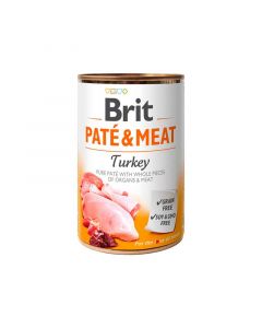 Brit Care Lata Paté & Meat Pavo para Perros