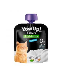 Yow Up! Yogurt Natural Prebiotics para Gatos 85 g