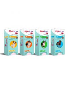 Antiparasitario 1 Mes BRAVECTO para Perros