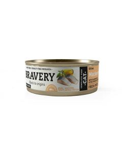 Bravery Húmedo de Jurel para Gatitos 70 g