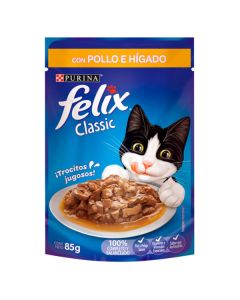 FELIX Sensaciones Pouch Pollo e Hígado 85 g