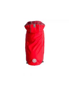 Impermeable Reversible Rojo para Perros