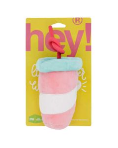 Juguete Plush con Sonido Hey! Malteada con Bombilla