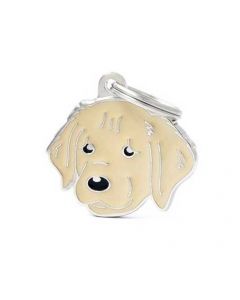 Placa Friends Perro "My Family" Golden Retriever