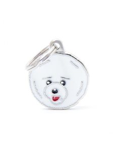 Placa Friends Perro "My Family" Bichon Frise