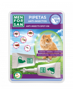 Pipetas Anti-insectos Natural para Gatos