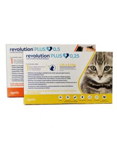 Revolution Plus Antiparasitario Interno y Externo para Gatos